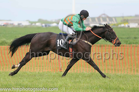 01st CRYPTO CURRENCY and R W Barron ( 10 , LIGHT BLUE,dark green sash; light blue sleeves; dark green cap,light blue star ) Trainer: Tom Keating,, Owner : Tom Keating