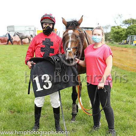01st GETALADY and J W Hendrick ( 13 , RED,black cross of lorraine; red sleeves; red  white striped cap ) Trainer: Peter J. Flood,, Owner : Peter J. Flood