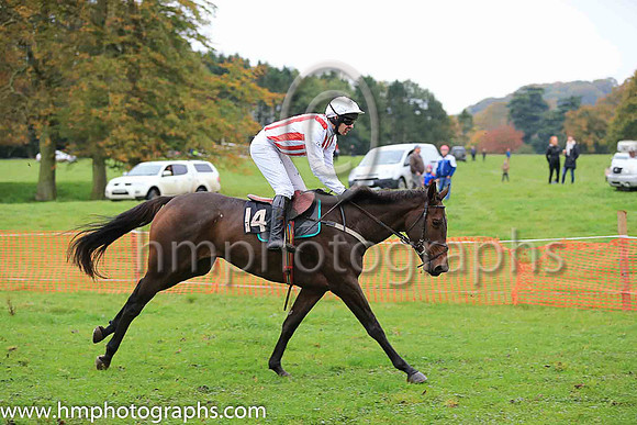04th BRIDLE LOANAN and M J O'Hare ( 14 , WHITE  RED STRIPES; white sleeves; white cap ) Trainer: J.G. Cosgrave,, Owner : Sara O'Hare