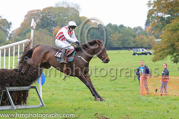 04th BRIDLE LOANAN and M J O'Hare ( 14 , WHITE  RED STRIPES; white sleeves; white cap ) Trainer: J.G. Cosgrave,, Owner : Sara O'Hare