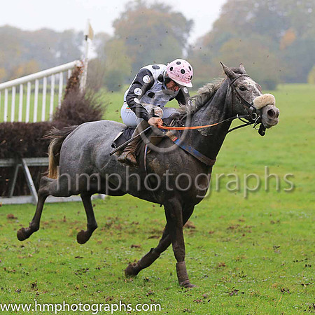 02nd ABSAINTE (FR) and B O'Neill ( 1 , WHITE,black spots; black sleeves,white spots; pink cap,black spots ) Trainer: A.J. Martin , Owner : Syndicate Smile Says It All