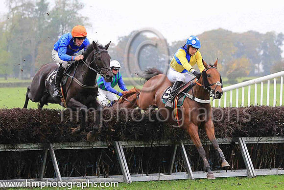 01st THE WHITE VOLCANO and J P O'Rourke ( 13 , ROYAL BLUE; royal blue sleeves; orange cap ) Trainer: J. Woods , Owner : Philip White