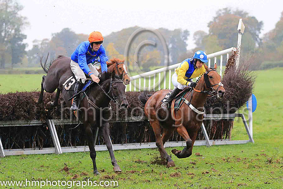 01st THE WHITE VOLCANO and J P O'Rourke ( 13 , ROYAL BLUE; royal blue sleeves; orange cap ) Trainer: J. Woods , Owner : Philip White