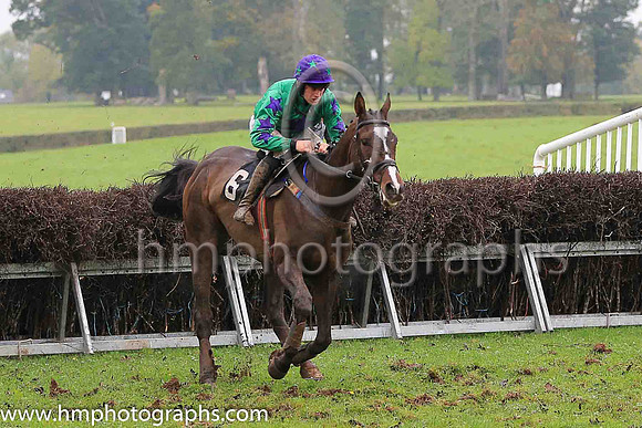 LARGY LEGS and B O'Neill ( 6 , EMERALD GREEN,purple star; emerald green sleeves,purple stars; purple cap,emerald green stars ) Trainer: S.R.B. Crawford , Owner : Raymond Scullion  Martin McGroggan