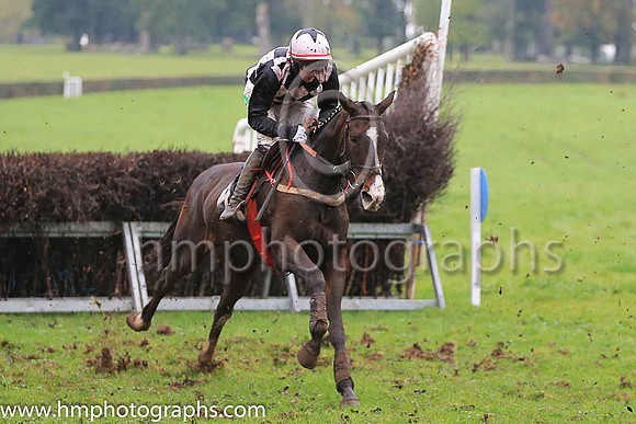 CANADIAN STEEL and D G Lavery ( 4 , PURPLE  PINK CHECK; purple sleeves,pink chevrons; pink cap,purple star ) Trainer: B.R. Hamilton , Owner : David Aiken