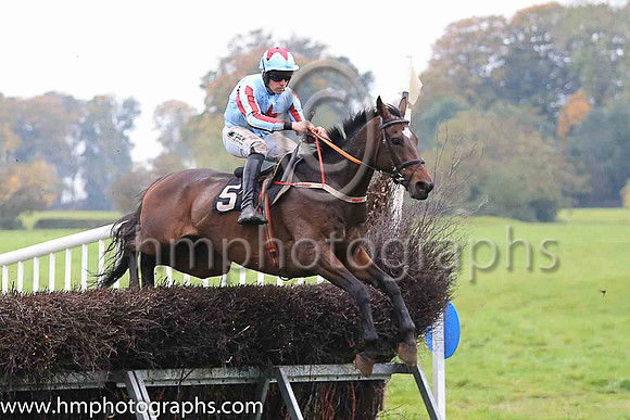 02nd SAMBREMONT (FR) and B O'Neill ( 5 , LIGHT BLUE,maroon star; light blue  maroon striped sleeves; light blue cap,maroon star ) Trainer: D.M. Christie , Owner : S.J. Hegarty