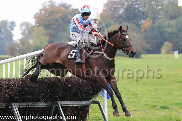 02nd SAMBREMONT (FR) and B O'Neill ( 5 , LIGHT BLUE,maroon star; light blue  maroon striped sleeves; light blue cap,maroon star ) Trainer: D.M. Christie , Owner : S.J. Hegarty