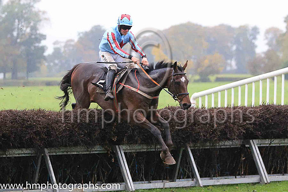 02nd SAMBREMONT (FR) and B O'Neill ( 5 , LIGHT BLUE,maroon star; light blue  maroon striped sleeves; light blue cap,maroon star ) Trainer: D.M. Christie , Owner : S.J. Hegarty
