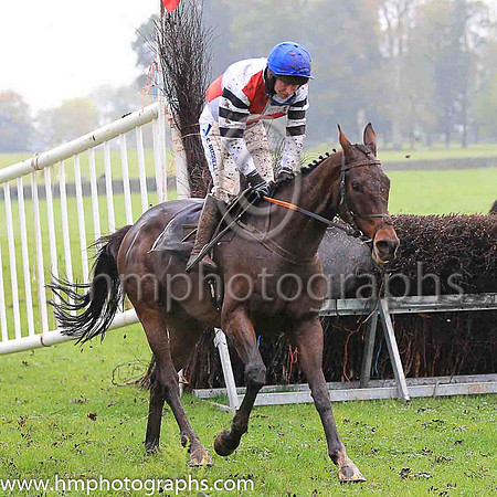 PU FELIX YONGER and AN Other ( 1 , WHITE  RED QTD; white  black hooped sleeves; royal blue cap ) Trainer: C.A. McBratney , Owner : Samuel Downey James Marley