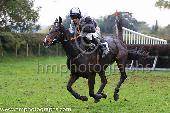 03rd TEMPLEPOINT (GB) and Derek O'Connor ( 7 , BLACK  WHITE QTD; black  white hlvd sleeves; white cap ) Trainer: Colin S. McKeever , Owner : W.W. Dennison