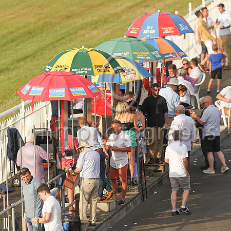 Spectators at DOwn ROyal on Friday 23rd July 2021