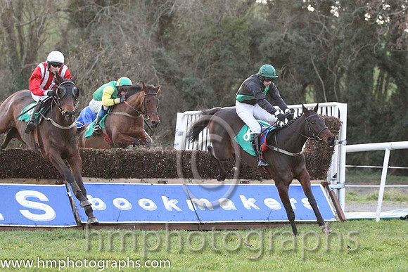 02 & 06 Highly Unlikely & Mr M J O'Hare - 6th (8, black, emerald green sash and cap) - FT8E1450-6