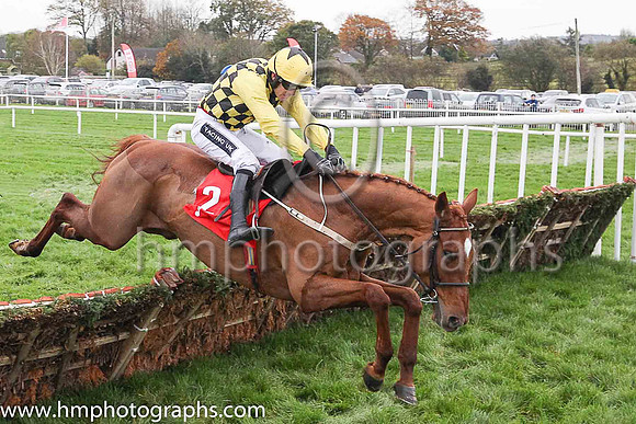 01st Melon and Ruby Walsh (2, yellow and black check) Trainer W P Mullins, Owner Mrs J Donnelly -FT8E9710-Edit