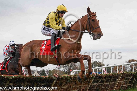 01st Melon and Ruby Walsh (2, yellow and black check) Trainer W P Mullins, Owner Mrs J Donnelly - FT8E9700