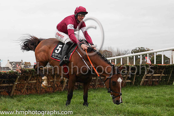 01st Poli Roi and Davy Russell (6, maroon, white star) Trainer Gordon Elliott, Owner Gigginstown - FT8E9622