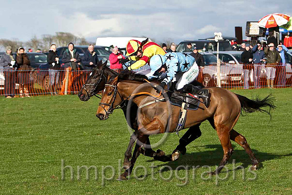 Paddys Angel & Ms K Ferris - joint winner (12, yellow, red cross belts) & Curnalee Coleen & J P McKeown - joint winner (4, light blue, navy stars) -FT8E9495-e2