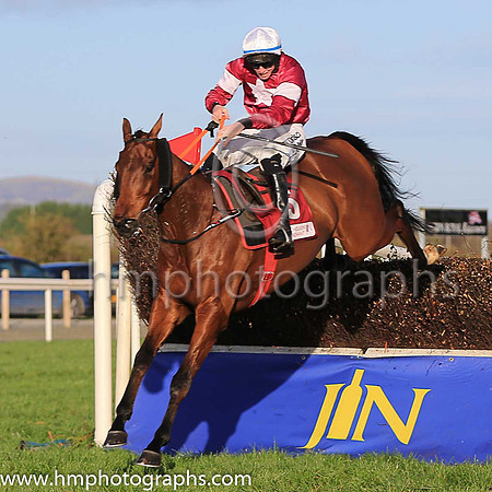 01st Outlander and Jack Kennedy (5, maroon, white star, white cap) Trainer Gordon Elliott, Owner Gigginstown