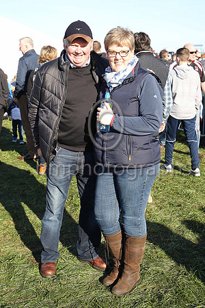 Wiliam and Fiona Logan at the Route P2P at Portrush