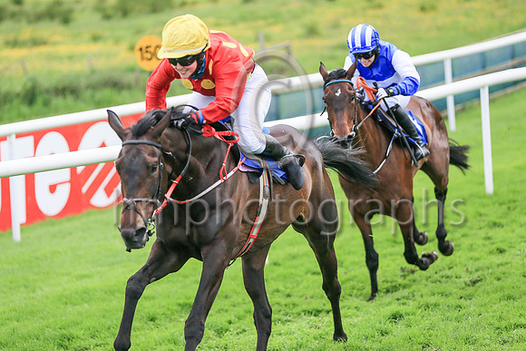 01st Biko and Miss O'Sullivan ( 2 , blue  and white hoops ) Trainer - P Martin , Owner - E Duignan
