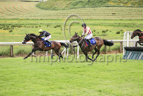 01st Itsalonglongroad and ( 7 , blue green diamond ) Trainer - J C McConnell , Owner - Planetary Orbit Syndicate