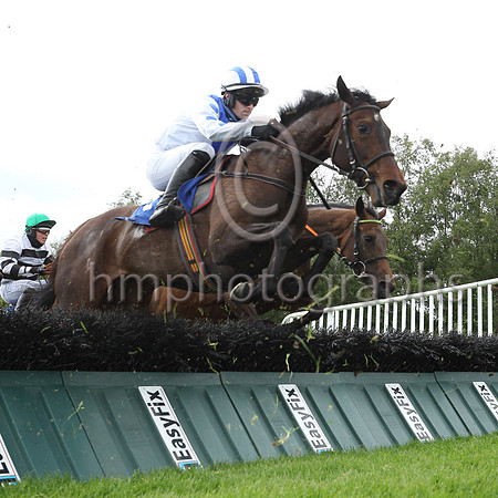 02nd Sweet Sixteen and ( 8 , white, blue chevron ) Trainer - J Dullea , Owner - Seven Heads Group Syndicate