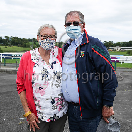 Margaret  and Tom McNulty from Cloonmung in COunty Mato at Downpatrick Races