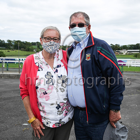 Margaret  and Tom McNulty from Cloonmung in COunty Mato at Downpatrick Races