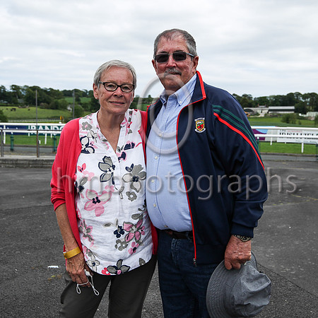Margaret  and Tom McNulty from Cloonmung in COunty Mato at Downpatrick Races