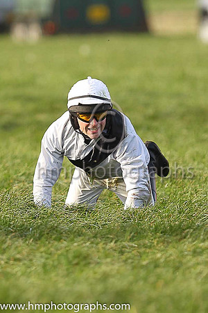 OLDTOWN POLLY and N Gault ( 4 ,Antrim (H) - WHITE,black sash; white sleeves; white cap ) Trainer: John James Gault , Owner : John James Gault