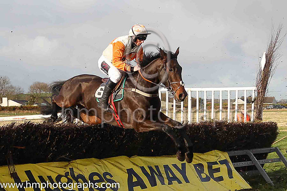01st DAVY STREET (GB) and J J Codd ( 6 , ORANGE,white epaulettes; white sleeves; orange cap,white star ) Trainer: Denis Paul Murphy , Owner : Denis Paul Murphy