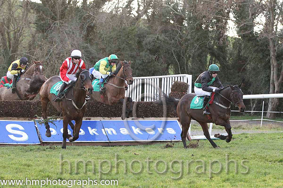 02 & 06 Highly Unlikely & Mr M J O'Hare - 6th (8, black, emerald green sash and cap) - FT8E1452-8