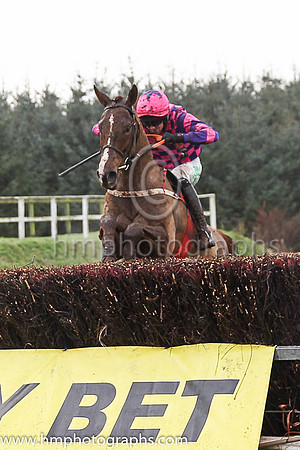 04th DECOR IRLANDAIS (FR) and D G Lavery ( 24 , PURPLE  PINK CHECK; purple sleeves,pink chevrons; pink cap,purple star ) Trainer: B.R. Hamilton,, Owner : David Aiken