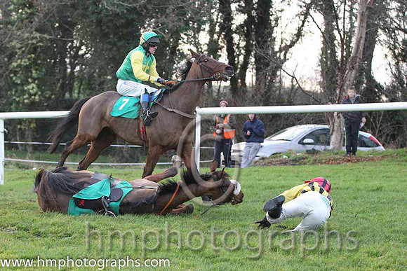 12 Harpor & Mr J T Carroll - PU (7, emerald green, yellow star) & 10 FergieTheLegend & Mr J P McKeown - Fell (4, black and yellow stripes ) - FT8E1488-30