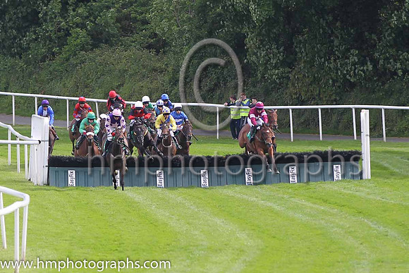 01 Triplets Joy & M A Enright - winners (15, purple, pink star) & 13 Rough Justice & P Townend - U (1, maroon, white star) - FT8E7500-41