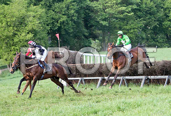 Race 6 Div 2 - Belmont Heights (4) PU, Rider D A Jenkins, Damasko (7) 5th, Rider G B Walters & Pay as You Go (24) PU, Rider M J henry - CU2D9811-e2