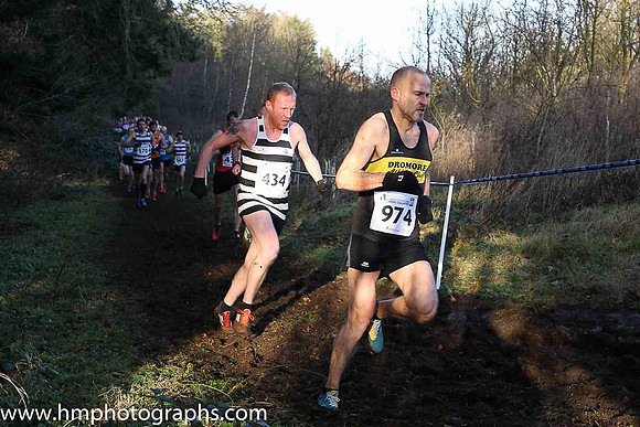 61 Wesley McDowell ( 974 ) M40 Dromore AC - 0:28:52
