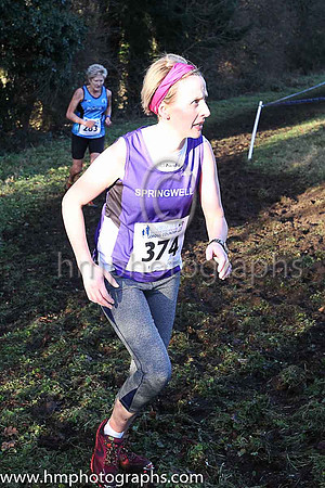 108 Kerrie McIlmoyle ( 374 ) F35 Springwell Running Club - 0:33:16