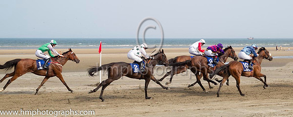 6 Cairdin and D E Mullins - - 6th (1 ,emerald green and mauve halvd ) Trainer - Ms Margaret Mullins