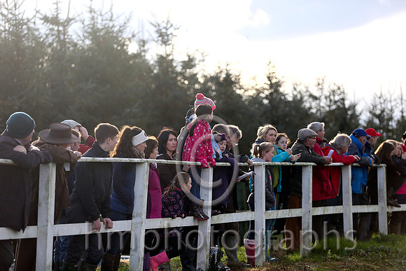 Spectators at Iveagh Foxhounds Point to Point at Maralin