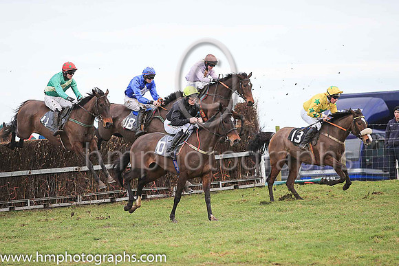 TIMETOCHILL and M J Redmond ( 18 , ROYAL BLUE,white star; royal blue sleeves; royal blue cap,white star ) Trainer: J.V. Redmond , Owner : J.V. Redmond