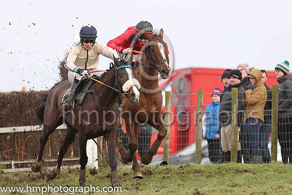 01st THUNDEROSA and L OcCarroll ( 18 , BEIGE,dark blue seams; beige sleeves,dark blue seams; dark blue cap,beige star ) Trainer: Dermot McLoughlin , Owner : Fidelma Toole