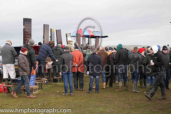 The betting ring at East Down P2P at Tyrella