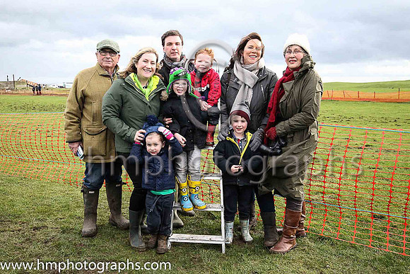 The McCartan family at east Down P2P at Tyrella
