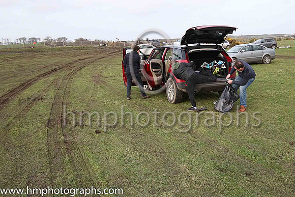 Boot removal at East Down P2P at Tyrella
