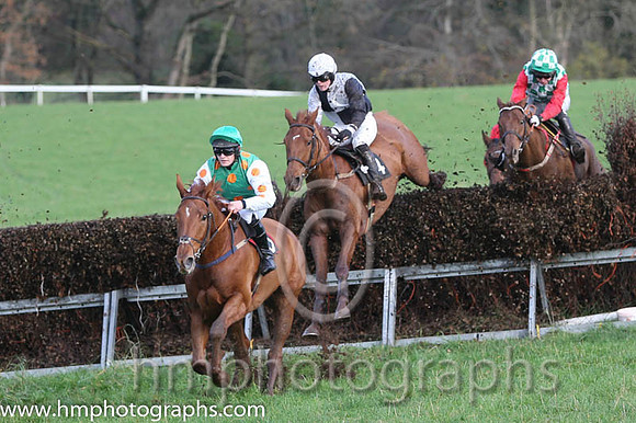 01 Kilcullen Flem and R James - - 01st (6 ,emerald green, orange hoops ) Trainer - Donnchadh Doyle