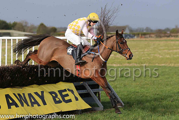 01st BOLD PLAN and M J O'Hare ( 4 , PINK  YELLOW CHECK; pink sleeves; yellow cap ) Trainer: Warren Ewing,, Owner : Warren Ewing