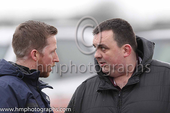 Serious conversation at Kirkistown P2P!