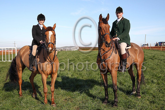 Jan Barr and Andrew Miskimmon, Mount Stewards at the Route P2P at Portrush