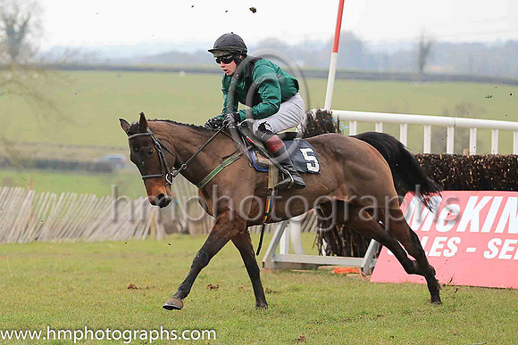 02nd ACCORDINGTOJOHNNY and S Cavanagh ( 5 , DARK GREEN,black sash; dark green sleeves; black cap ) Trainer: Brian W. Dougan , Owner : Gibson, Richard S.