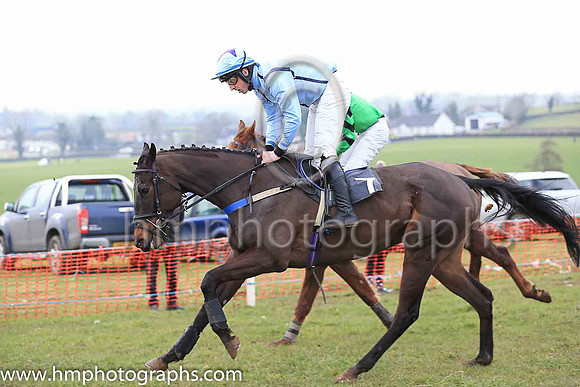 04th GOLAN WARRIOR and B G Crawford ( 7 , LIGHT BLUE,navy seams; light blue sleeves; light blue cap,purple star ) Trainer: S.R.B. Crawford , Owner : S.R.B. Crawford
